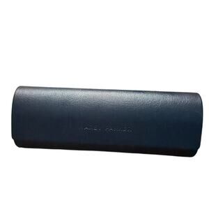 WARBY PARKER Magnetic Closure Hard Eyeglass Case Size Standard in Navy Blue